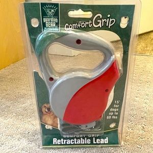 Comfort Grip retractable leash for dogs up to 60 lbs, never opened!